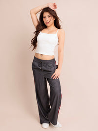 MAIZIE, Bra-free Ribbed Cami Top - 8S6-OffWhite