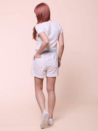 LILY, 2-in-1 Top - 8f6-offwhite