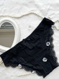 BULLOCK SOLID, Micro Hipster Panty - 8S6-Black