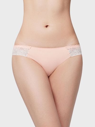 ELVANA SOLID, Seamless Hipster Panty